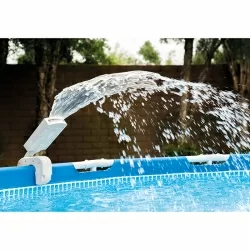 Cascade piscine Intex LED multicolore