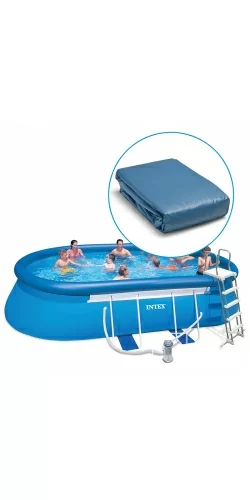 Liner pour piscine Intex Ellipse autoportante ovale