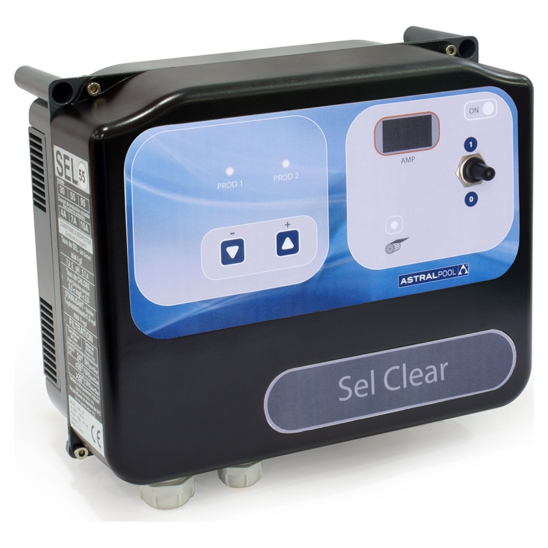 Electrolyseur au sel piscine Astral Sel Clear Volume Jusqu'à 30 m3