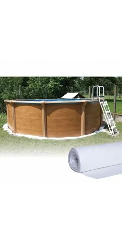 Tapis de sol pour piscine hors-sol