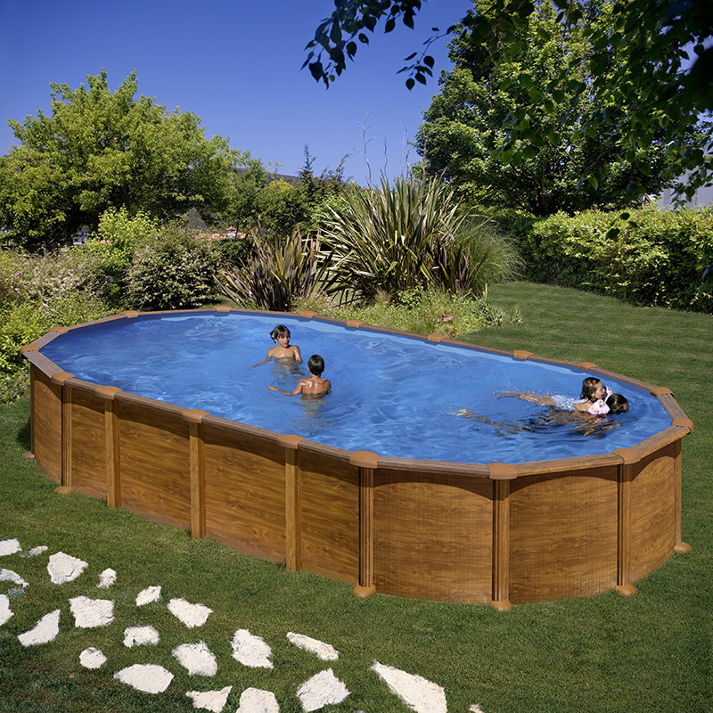 piscine acier magnum ovale