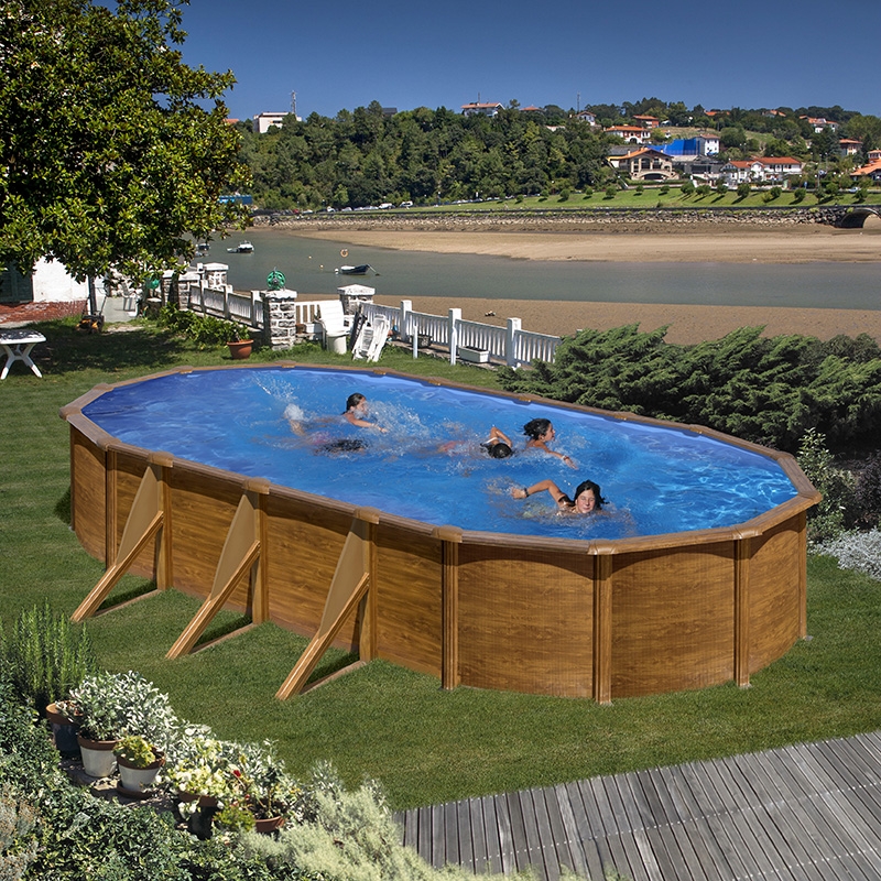 piscine metal ou bois