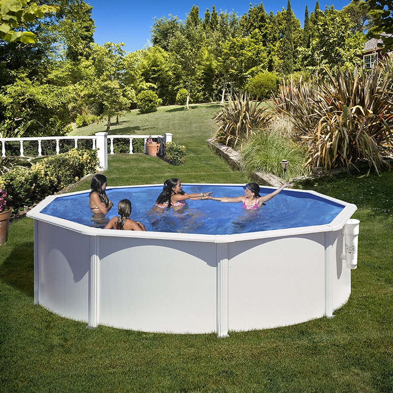 Piscine acier Gré Azores ronde Piscine acier Gré Azores ronde