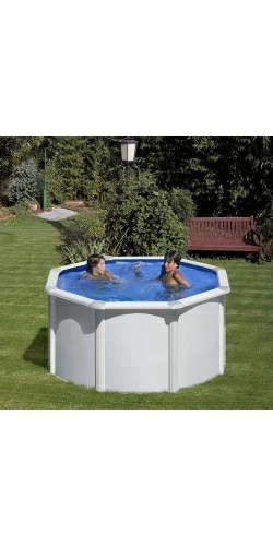 Piscine acier Gré Fidji ronde