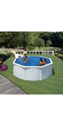 Piscine acier Gré Fidji ronde