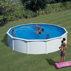 Piscine acier Gré Fidji ronde