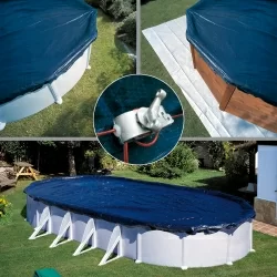 Bâche d'hivernage pour piscine acier Gré Bâche d'hivernage pour piscine acier Gré