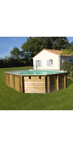 Piscine bois Vermela 6,72 x 4,72 x h1,46m