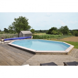Piscine bois Avila 9,42 x 5,92 x h1,46m