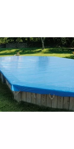 Bâche d'hivernage pour piscine bois Sunbay