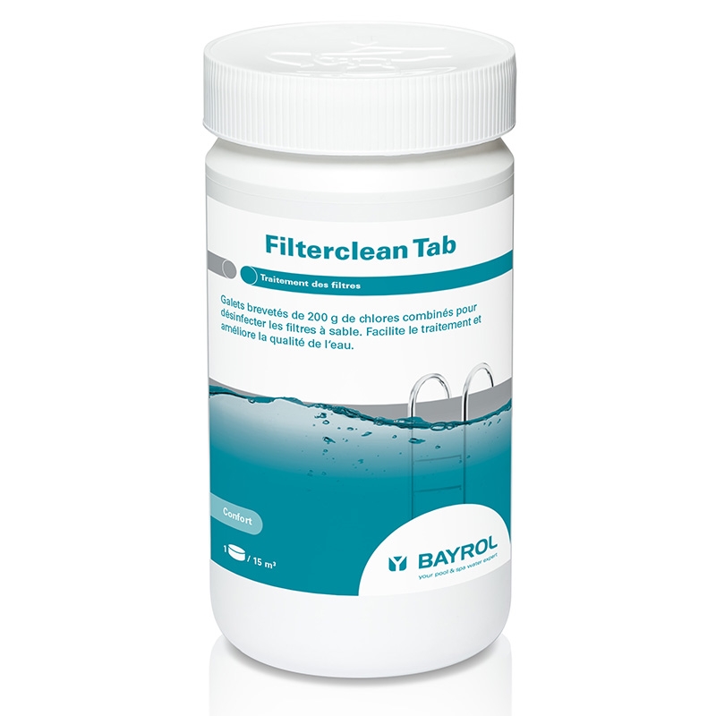 Filterclean Tab Bayrol - désinfectant pour filtre à sable