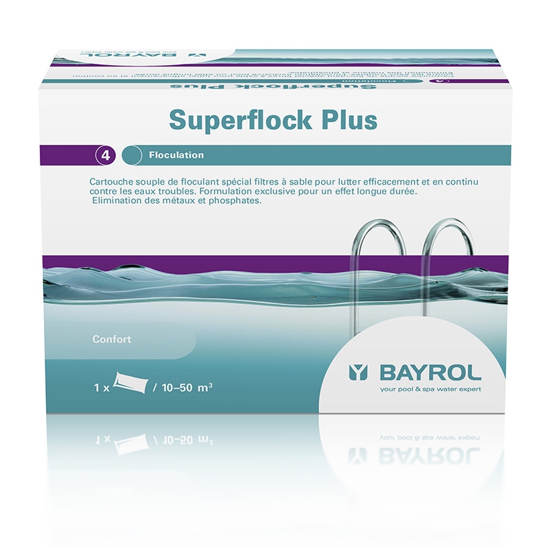 Superflock Bayrol - floculant cartouche