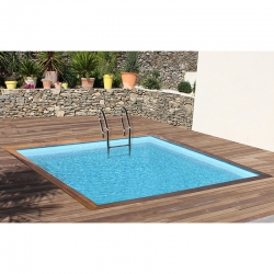 Piscine bois Carra 3,05 x 3,05 x h1,19m