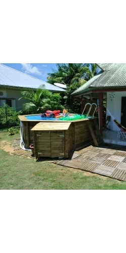 Piscine 4,10 x h1,20m