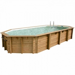 Piscine bois Lagon 8,20 x 4,70 x h1,30m