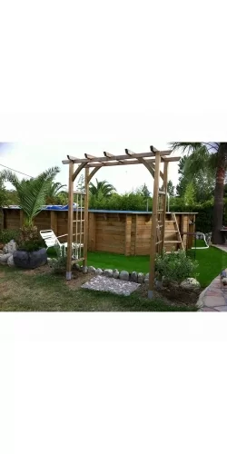 Piscine bois Lagon 8,20 x 4,70 x h1,30m