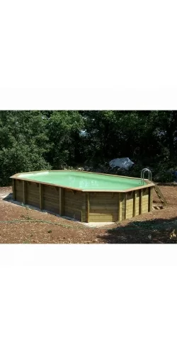 Piscine bois Lagon 8,20 x 4,70 x h1,30m