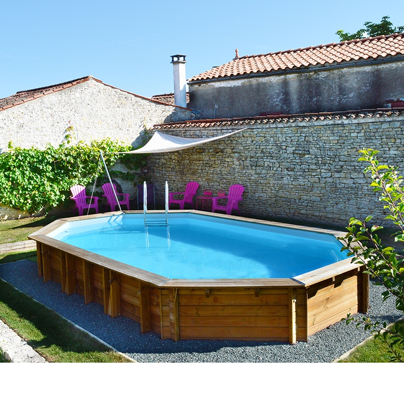 Piscine Sunbay en bois Bogota 5,85 x 4,10 x h1,19m Piscine Sunbay en bois Bogota 5,85 x 4,10 x h1,19m