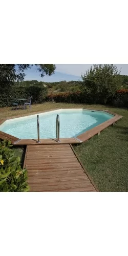 Piscine bois 550 x 300 x h120