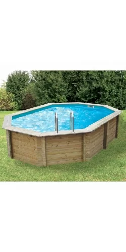 Piscine bois Sunwater 4,90 x 3,00 x h1,20m