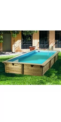 Piscine bois Sunwater 5,55 x 3,00 x h1,40m