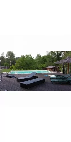 Piscine bois Ubbink Sunwater 5,55 x 3,00 x h1,40m