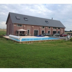 Piscine bois rectangle Sunwater 5,55 x 3,00 x h1,40m