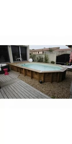 Piscine Ubbink 5,50 x 3,55 x h1,20m