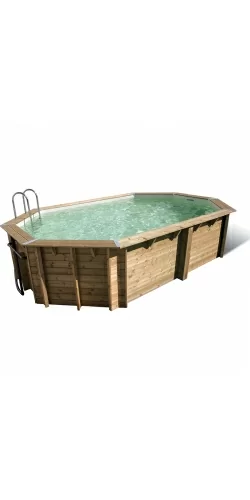Piscine bois Ocea 6,10 x 4,00 x h1,30m