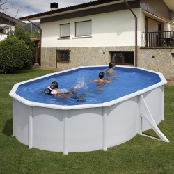 Piscine acier Gré Fidji ovale