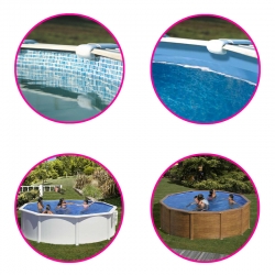 Liner pour piscine acier Gré ronde