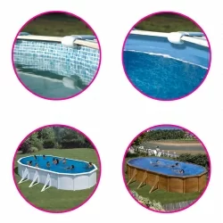 Liner pour piscine acier Gré ovale Liner pour piscine acier Gré ovale