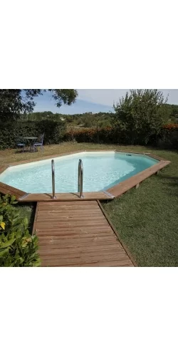 Piscine bois 550 x 400 x h120