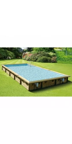 Piscine bois Linea 8,00 x 5,00 x h1,40m
