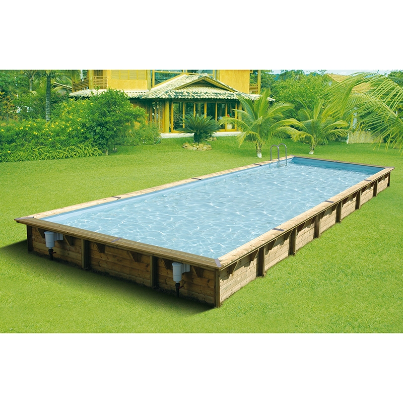 Piscine bois Linea 11,00 x 5,00 x h1,40m Piscine bois Linea 11,00 x 5,00 x h1,40m