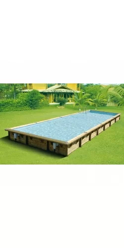 Piscine bois Linea 11,00 x 5,00 x h1,40m