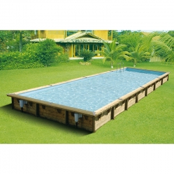 Piscine bois Linea 11,00 x 5,00 x h1,40m