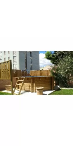 Piscine hexagonale Azura 4,10 x h1,20m