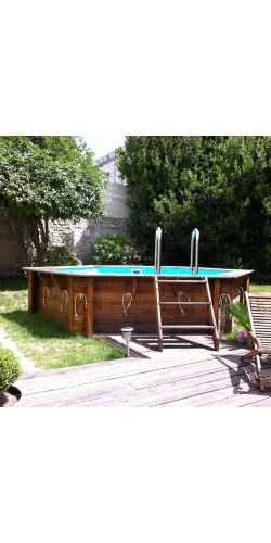 Piscine bois 4,10 x h1,20m