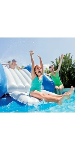 Toboggan gonflable