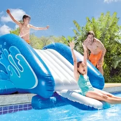 Toboggan gonflable