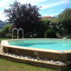 Piscine bois Ubbink 4,30 x h1,20m