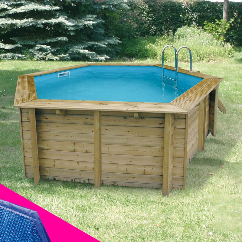 Bâche hiver pour piscine Abrantes 3,15 m x 3,15 m (Compatible Carra.)