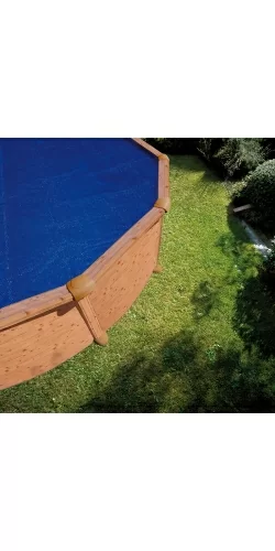 Bâche à bulles pour piscine acier Gré