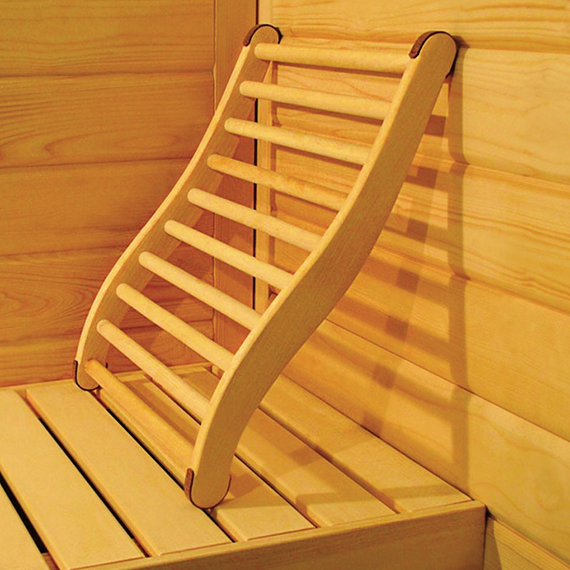 Dossier confort pour sauna