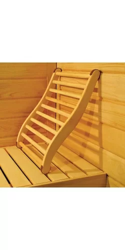 Dossier confort pour sauna