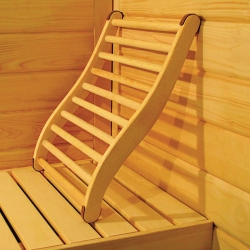 Dossier confort pour sauna