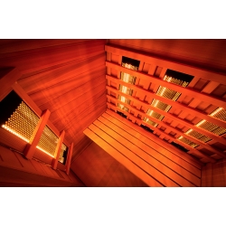 Sauna Poolstar Infrarouge Multiwave 3 places
