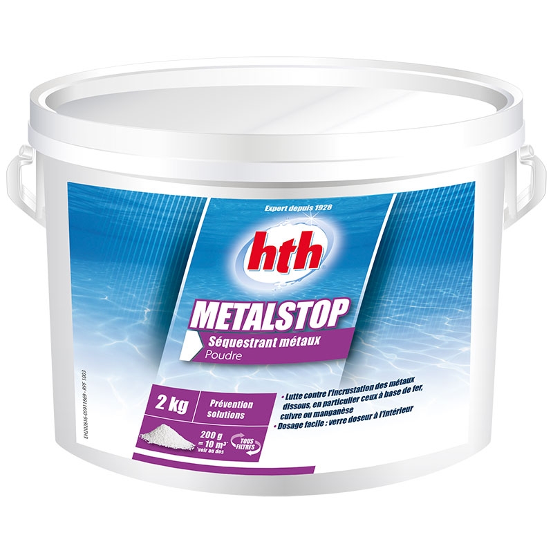 HTH Metalstop - séquestrant métaux HTH Metalstop - séquestrant métaux