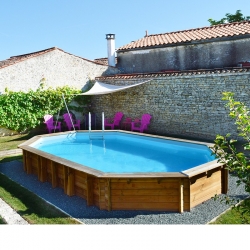 Piscine bois Alista 5,00 x 3,00 x h1,33m